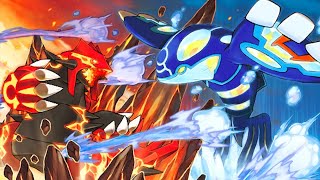 Groudon vs Kyogre Pokemon nào mạnh hơn [upl. by Burkhart]