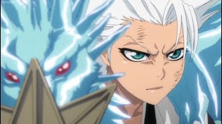 Toshiro vs Hallibel Full Fight  English Dub  1080 [upl. by Bette]