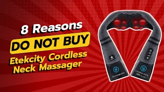 Etekcity Cordless Neck Massager  DONT BUY THIS BEFORE WATCHING 😱 [upl. by Merceer597]