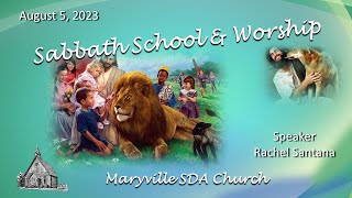 Sabbath Services on Sabbath August 5 2023 at the Maryville Seventhday Adventist church [upl. by Inajna]