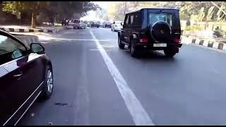 Mercedes Benz G55 AMG STOCK EXHAUST SOUND [upl. by Eimiaj992]