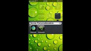 Come creare una cartella su iPhone [upl. by Ahsirtal]