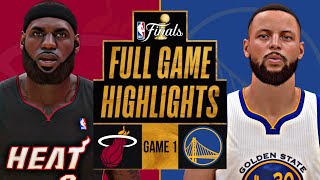 13 HEAT at 16 WARRIORS  FULL GAME 1 HIGHLIGHTS [upl. by Orravan913]