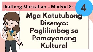 ARTS 4 Ikatlong Markahan – Modyul 8 Mga Katutubong Disenyo Paglilimbag sa Pamayanang Kultural [upl. by Belmonte]