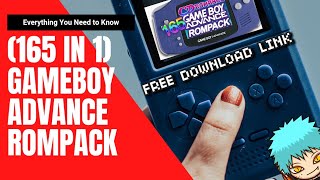 GAMEBOY ADVANCE 165IN1 ROM PACK ON ANDROID games [upl. by Munshi]