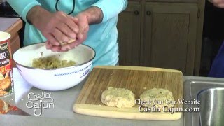 How to Make Speckled Trout Fish Cakes on Castin Cajun [upl. by Ax229]