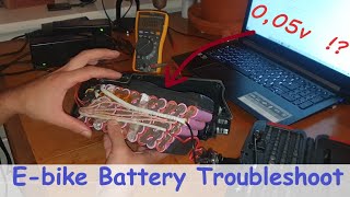 36v E bike Battery NOT Charging  Repair  Li Ion 18650 Dead cells  DIY [upl. by Marven366]