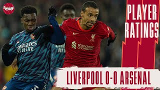 35 For Minamino amp Matip MOTM  Liverpool 00 Arsenal  Player Ratings [upl. by Adieno315]