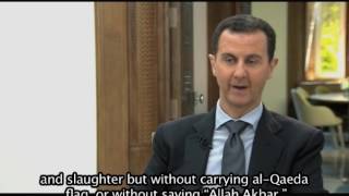 teleSURs exclusive interview with Bashar alAssad [upl. by Amuwkuhc517]