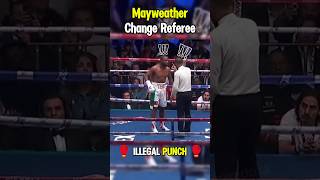 quotMayweathers Controversial Moves Rabbit Punches and Referee Dramaquot [upl. by Minna997]