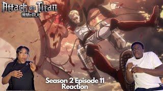 ERWIN IS THE BEST CHARACTER IN THIS ANIME quotCHARGEquot ATTACK ON TITAN SEASON 2 EPISODE 11 REACTION [upl. by Howlond374]