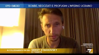 Ucraina lex tennista Stakhovsky quotLesercito italiano non durerebbe un giorno contro i russiquot [upl. by Brufsky]