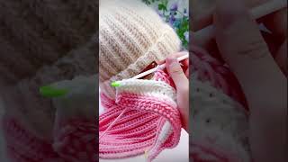 Beautiful baby cap for winter warm👌👌 😍😍 DIY Crochet a baby hat I am a New Crochet Beginner [upl. by Bum]