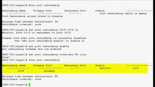 How to Configure Port Redundancy in Avaya Media Gateway G450 [upl. by Aminta655]