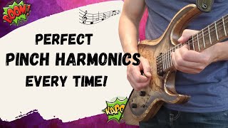 Pinch Harmonics Tutorial  Unleash Your Inner Guitar Hero [upl. by Eduj]