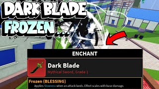 Using The BEST DARK BLADE BLESSING In PvP Blox Fruits [upl. by Mccall]