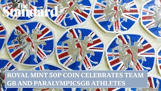 Royal Mint 50p coin celebrates Team GB and ParalympicsGB athletes [upl. by Westley]