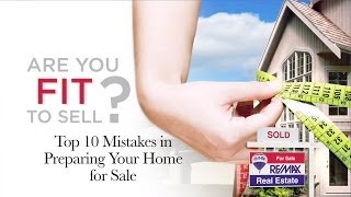 REMAX Fit To Sell  Prepare Your Home For Sale [upl. by Tdnarb]