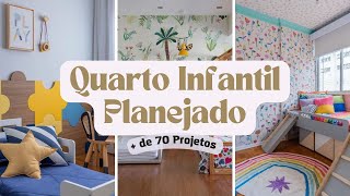 Quarto Infantil Planejado Decoração Personalizada para Crianças Felizes [upl. by Ciri674]