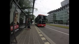 RNET lijn 346 Amsterdam Zuid  station Haarlem HQ 1080p [upl. by Ytisahc]