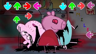 Peppa Pig sings Bacon Song in Friday Night Funkin be like PART 1 [upl. by Aneeled]