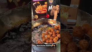 Manchurian making street food Manchurian lover manchurian food indian street food [upl. by Atselec909]