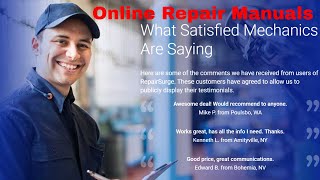 RepairSurge Car Online Auto Repair Manuals Download car repair manuals and save money on car repairs [upl. by Nawoj178]