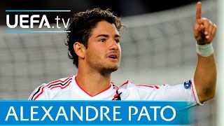 Milans Alexandre Pato scores after just 24 seconds against Barcelona [upl. by Ahseen]