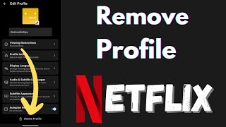 How to Delete Netflix Profile on Android Phone [upl. by Efeek]