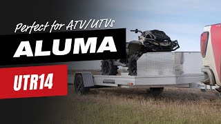 Aluma UTR14 Utility Trailer  Flaman Trailers [upl. by Nnylakcaj]