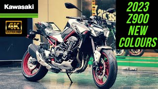 2023 Kawasaki Z900 New Colours Launched 4K Walkaround [upl. by Rudolph849]