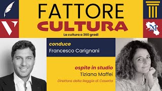 Fattore Cultura Francesco Carignani intervista Tiziana Maffei [upl. by Weber38]