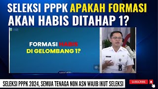 🔴NASIB TENAGA NON ASN JIKA FORMASI HABIS DI TAHAP 1 [upl. by Ardnikat]