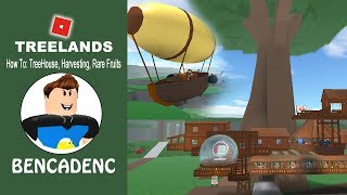 ROBLOX TREELANDS  PART 1  HOW TO MAKE TREEHOUSE HARVEST EARN GOLD AND FIND RAREST FRUITS [upl. by Halil40]