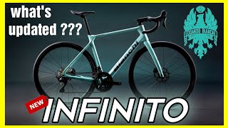 New bianchi infinito 2024  endurance road bike get more comfortable [upl. by Aleuqahs]