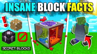 Minecraft block facts  minecraft block facts in hindi [upl. by Nylodnew]