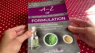 Look inside the AZ of Natural Cosmetic Formulation book [upl. by Eirrem]