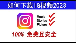 1分钟学会下载Instagram视频和故事 [upl. by Eednam907]