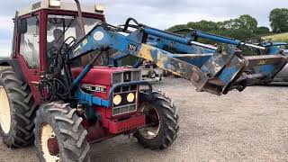 Case international 885 xl loader tractor for sale tidy old bus [upl. by Hildagard]