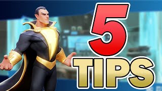 5 ESSENTIAL Black Adam Tips  MultiVersus Guide [upl. by Aniakudo]