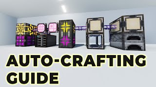 Applied Energistics 2 Basics Autocrafting Setup Guide For Beginners 2024 UPDATED [upl. by Bent]