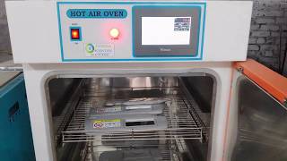 Laboratory Hot Air oven 350 Liters  Dry Heat Sterilizer Manufacturer [upl. by Maximilianus]