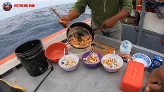 CEVICHE de Perico Dorado en Alta Mar  Cocina en altamar [upl. by Tecil]