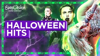 Eurovision Halloween Hits Party Mix  Spooky Songs from the EBU Crypt 🎃 [upl. by Valerian727]