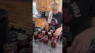 I canned over 50 jars of SUNDRiED TOMATOES 🍅😉 canning bigfamily mealplanning justthebells10 [upl. by Bekaj]