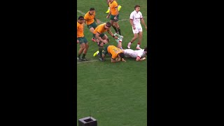 Wallabies stun Georgia off the scrum [upl. by Meredith733]