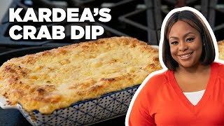 Creamy Cheesy Crab Dip with Kardea Brown  Delicious Miss Brown  Food Network [upl. by Lange]