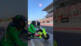 Franco Morbidelli Tests the Ducati GP24 with New Uniform  barcelonatest vr46racingteam [upl. by Ennalorac627]