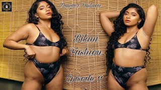 Bikini Fashion  Episode 11  Taniya Das  Black Printed Bikini  Bong Crush  Danger Fashion  2024 [upl. by Cutter]