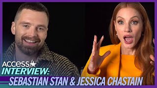 Sebastian Stan Asked Jessica Chastain For Advice For His Tommy Lee Transformation [upl. by Amikat155]